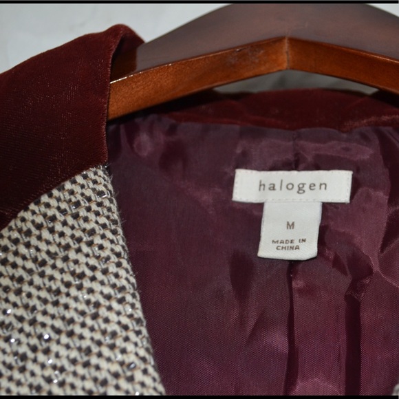 NWOT Neiman Marcus couture, tailored trimmed tweed blazer - Picture 10 of 15